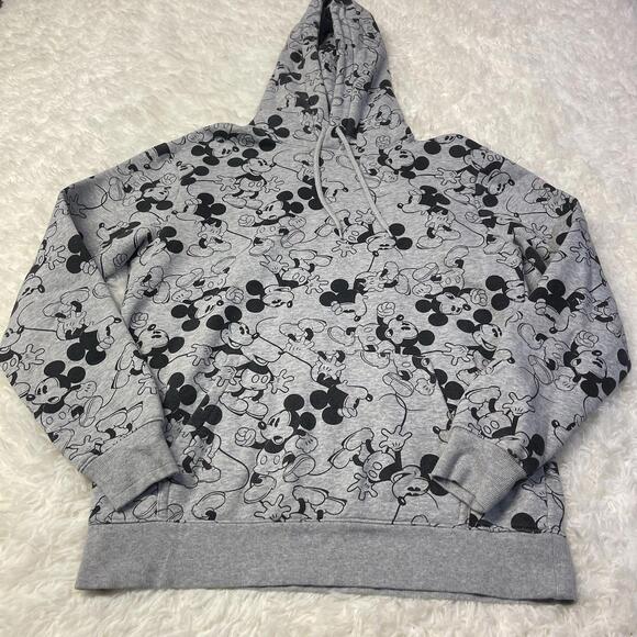 H&M Tops - Mickey Mouse Allover Print Hoodie H&M Divided Size Medium